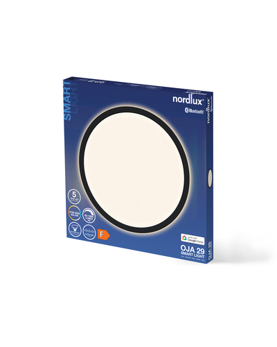 Kontrollera OjaSmart Nordlux LED-taklampor Plast Svart