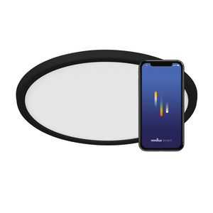 OjaSmart Nordlux LED-taklampor Plast Svart small 0