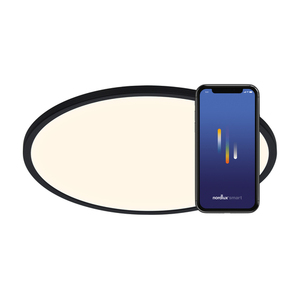 Plafond 42 cm OJA Smart LED CCT - svart - NORDLUX small 0