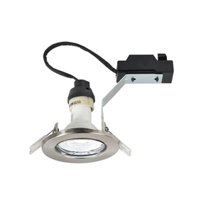 CANIS Nordlux GU10 50W Metall Borstat Nickel Inbyggd belysning small 0