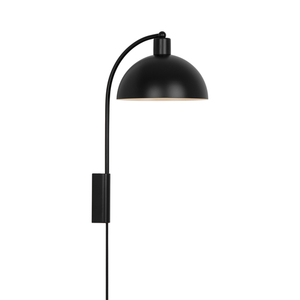 ELLEN Nordlux E14 40W Vägglampa i metall Svart small 1