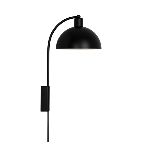 Kontrollera ELLEN Nordlux E14 40W Vägglampa i metall Svart