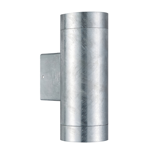 Kontrollera TIN Nordlux GU10 2x25W Vägglampa i galvaniserat stål Galvaniserad