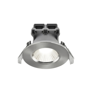 Nordlux Fremont infällda LED-spotlights, 3-pack, 4000 K, borstat stål small 0