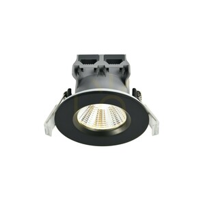 Nordlux Fremont 2310026003 infälld LED-spotlight, svart, 2700 K, IP65 small 1