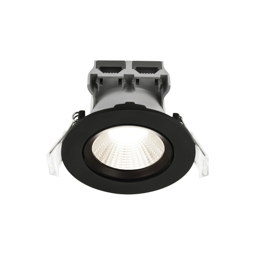 Kontrollera FREMONT Nordlux LED Flush Mount Metall Svart