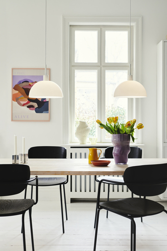 Kontrollera ELLEN taklampa Nordlux E27 40W Glas Vit