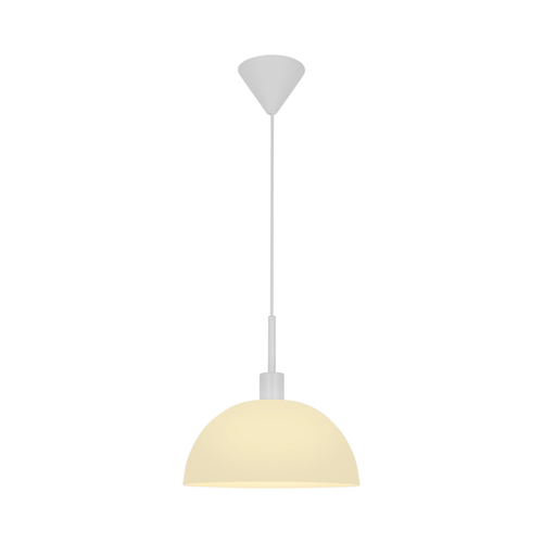 Kontrollera ELLEN taklampa Nordlux E27 40W Glas Vit