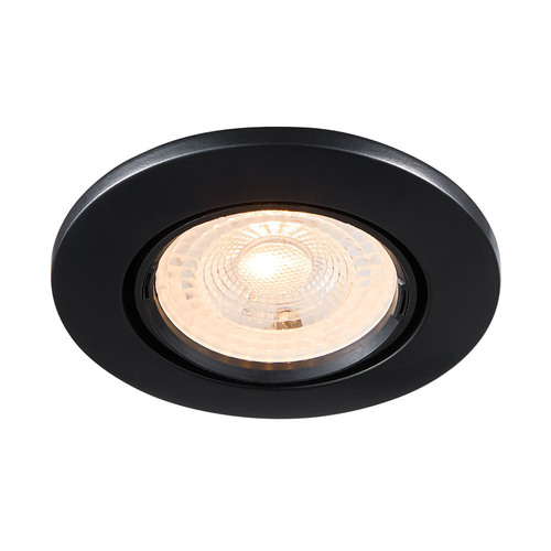 Kontrollera Nordlux MIXIT infällt montage GU10 8W LED Plast Svart