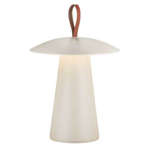 Kontrollera ARA Nordlux LED-batterilampa Aluminium Beige