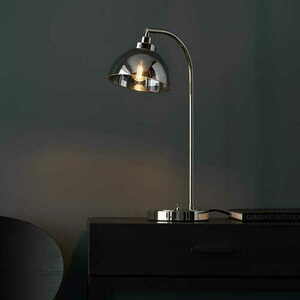 Bordslampa Endon Caspa Nickel Glas E14 100043 small 1