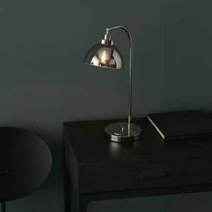 Bordslampa Endon Caspa Nickel Glas E14 100043 small 4