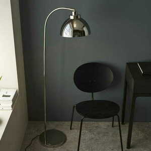 Golvlampa Endon Caspa Nickel E27 144 cm 100045 small 3
