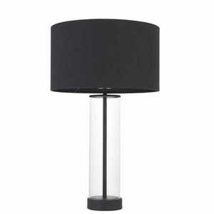 Bordslampa Endon Lessina svart tyg E27 57 cm 100440 small 7