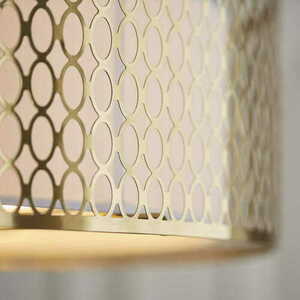 Taklampa Endon Cordero 101568 guld vit 3-ljus E27 43 cm small 4