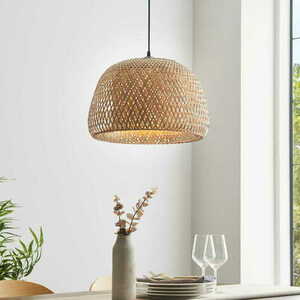 Pendellampa Endon Bali svart rotting E27 42 cm 101574 small 4