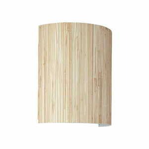 Vägglampa Endon Longshore svart stål naturfiber E27 101690 small 7