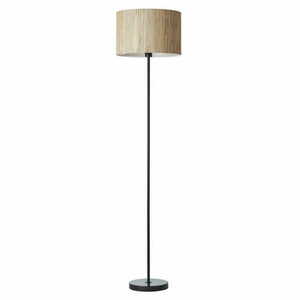 Golvlampa Endon Longshore svart stål naturfiber 161,5 cm 101694 small 7