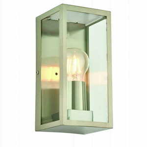Vägglampa utomhus Endon Oxford 53803 silver IP44 E27 rostfritt stål small 2