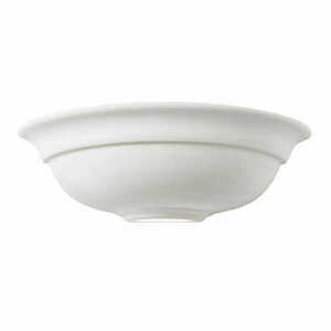Vägglampa Endon Hillside tegelsten vit lera E27 dimbar small 0