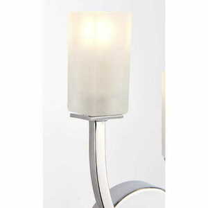 Vägglampa Endon Havana 146-2CH krom/vit LED G9 2 ljuspunkter small 1