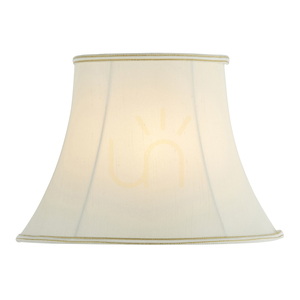 Oval lampskärm Endon Celia CELIA-12 cremefärgad 31 cm small 1