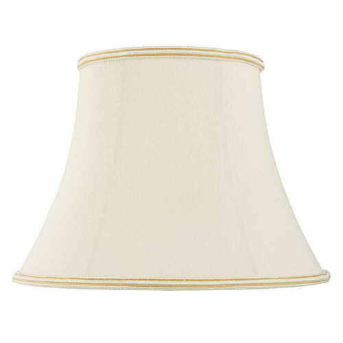 Kontrollera Lampskärm Endon Celia beige tyg E27 22 cm