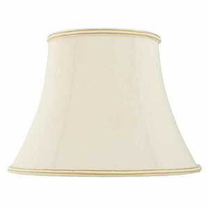 Oval lampskärm Endon Celia CELIA-12 cremefärgad 31 cm small 0