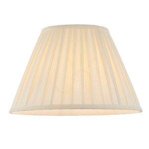 Endon Carla CARLA-14 veckad lampskärm, cremefärgad, 36 cm small 2