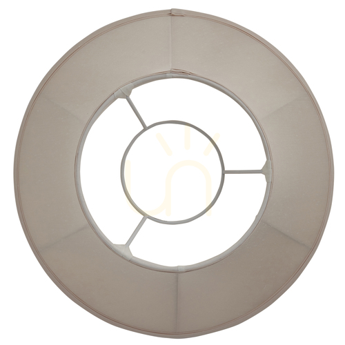 Kontrollera Lampskärm Endon Carrie cremefärgat tyg 41 cm CARRIE-16
