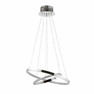 Pendant Light Endon Kline KLINE-2CH Krom/Vit LED 45 cm small 2