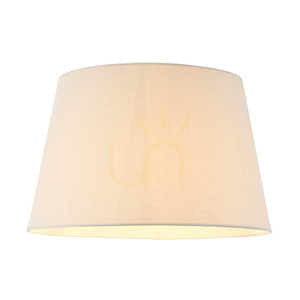 Endon Cici lampskärm i tyg, elfenbensvit, 45,5 cm CICI-18IV small 2