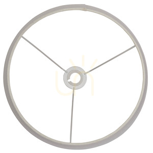 Endon Cici lampskärm i tyg, elfenbensvit, 45,5 cm CICI-18IV small 3