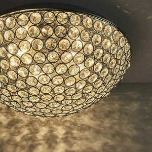 Taklampa Endon Chryla 60103 krom kristall 3-ljus IP44 dimbar small 2