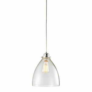 Lampskärm Endon Elstow transparent krom glas 22 cm 60874 small 2