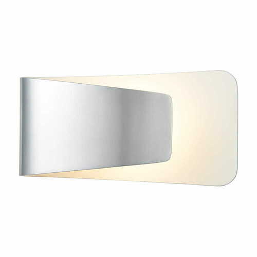 Kontrollera Vägglampa Endon Jenkins LED Silver/Vit 61031