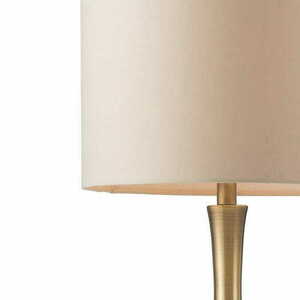 Stående lampa Endon Piccadilly mässing/beige klassisk E14 42 cm 61191 small 2