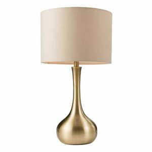 Stående lampa Endon Piccadilly mässing/beige klassisk E14 42 cm 61191 small 0