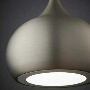 Pendellampa Endon Brosnan Nickel LED 30 cm 61296 small 2