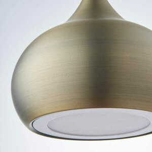 Pendellampa Endon Brosnan Mässing LED 30 cm 61299 small 1