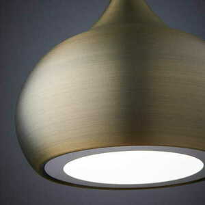 Pendellampa Endon Brosnan Mässing LED 30 cm 61299 small 2