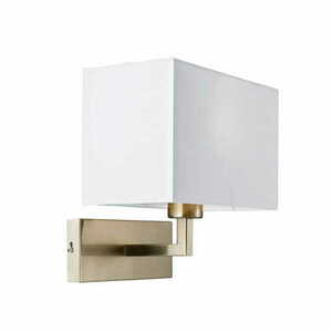 Vägglampa Endon Piccolo Silver/Vit E27 Dimbar small 0