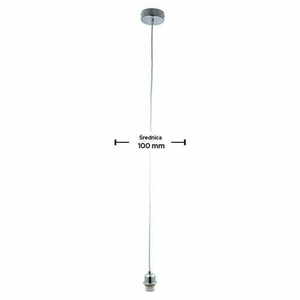 Pendellampa Endon krom E27 LED justerbar 10 cm small 2