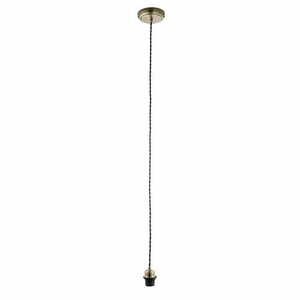 Endon pendellampa mässing/svart E27 LED med rörelsedetektor 12 cm small 2