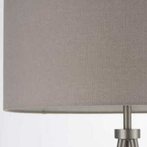 Golvlampa Endon Tri grå beige tyg 152,5 cm E27 66987 small 1