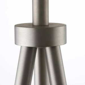 Golvlampa Endon Tri grå beige tyg 152,5 cm E27 66987 small 4