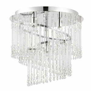 Endon Camille taklampa 4-ljus krom glas G9 68698 small 2