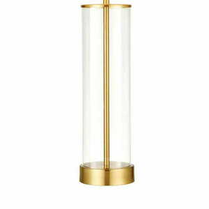Stående lampa Endon Lessina 68802 mässing/vit, tygskärm, 57 cm small 3