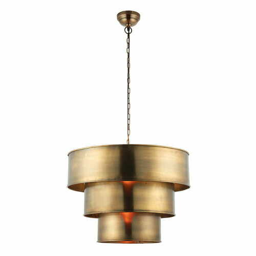 Kontrollera Pendellampa Endon Morad Mässing 62 cm E27 69783