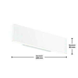 Vägglampa Endon Bodhi vit LED dimbar 2-ljus 28,5 cm small 1